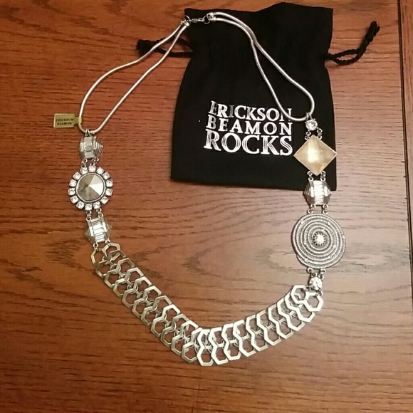 🆕 Erickson Beamon Rocks statement necklace - Picture 1 of 4